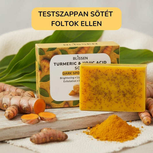 Kurkuma és Kojisav Testszappan