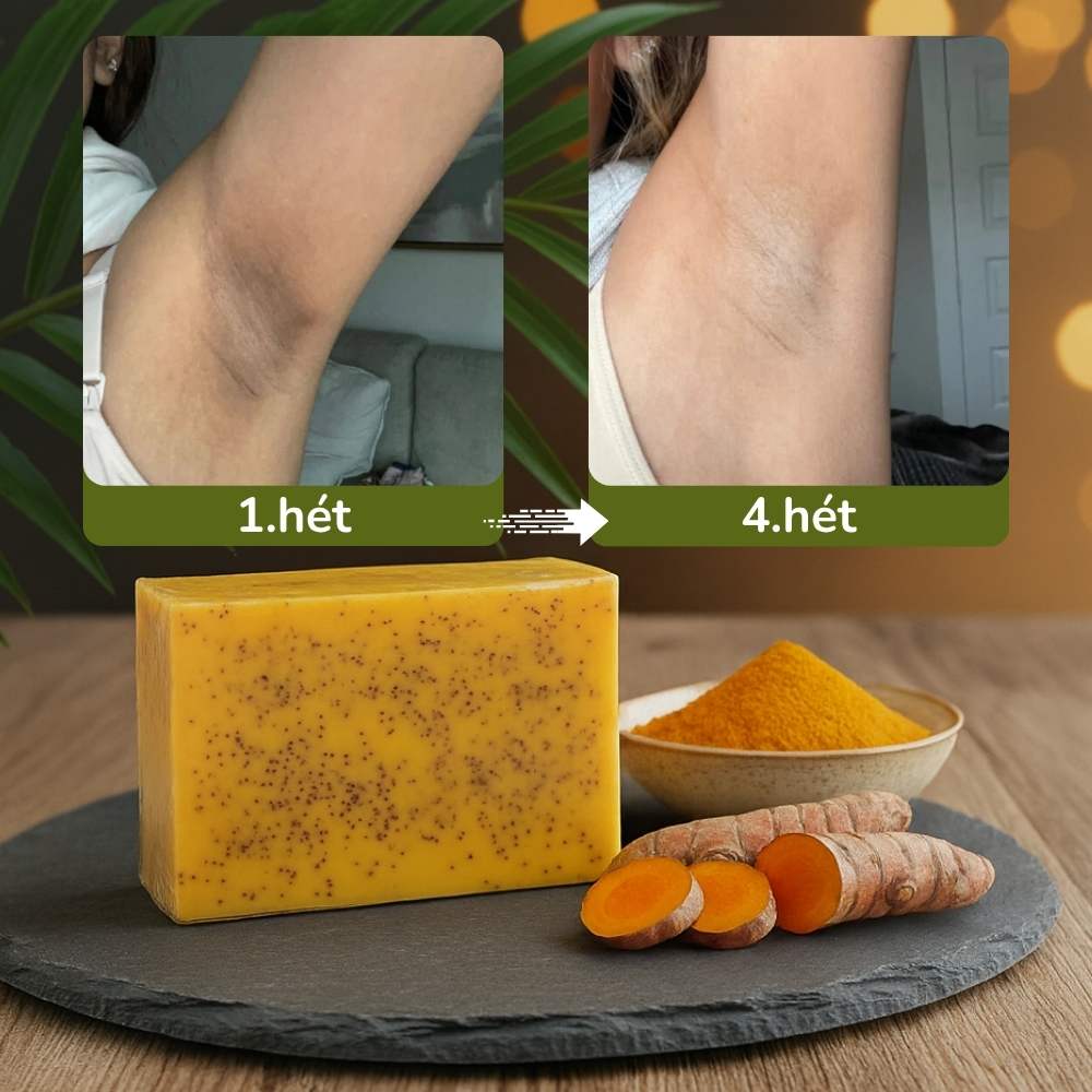 Kurkuma és Kojisav Testszappan